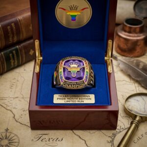 Texas Longhorns Pride Month Champion Championship Ring