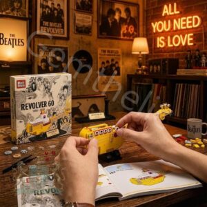 The Beatles Revolver 60th Anniversary Building Bricks Set