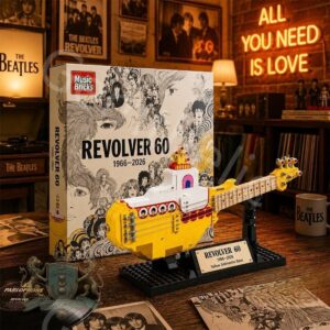 The Beatles Revolver 60th Anniversary Building Bricks Set