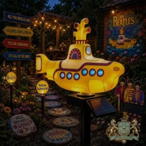 The Beatles Yellow Submarine Garden Light