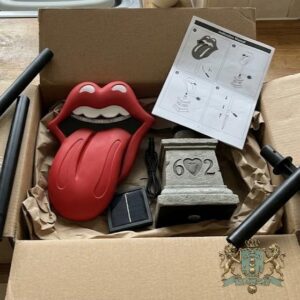 The Rolling Stones 1962 Anniversary Garden Stake