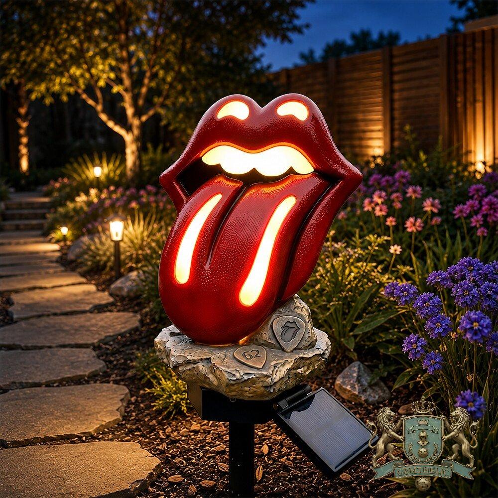 The Rolling Stones 1962 Anniversary Garden Stake - Detail View