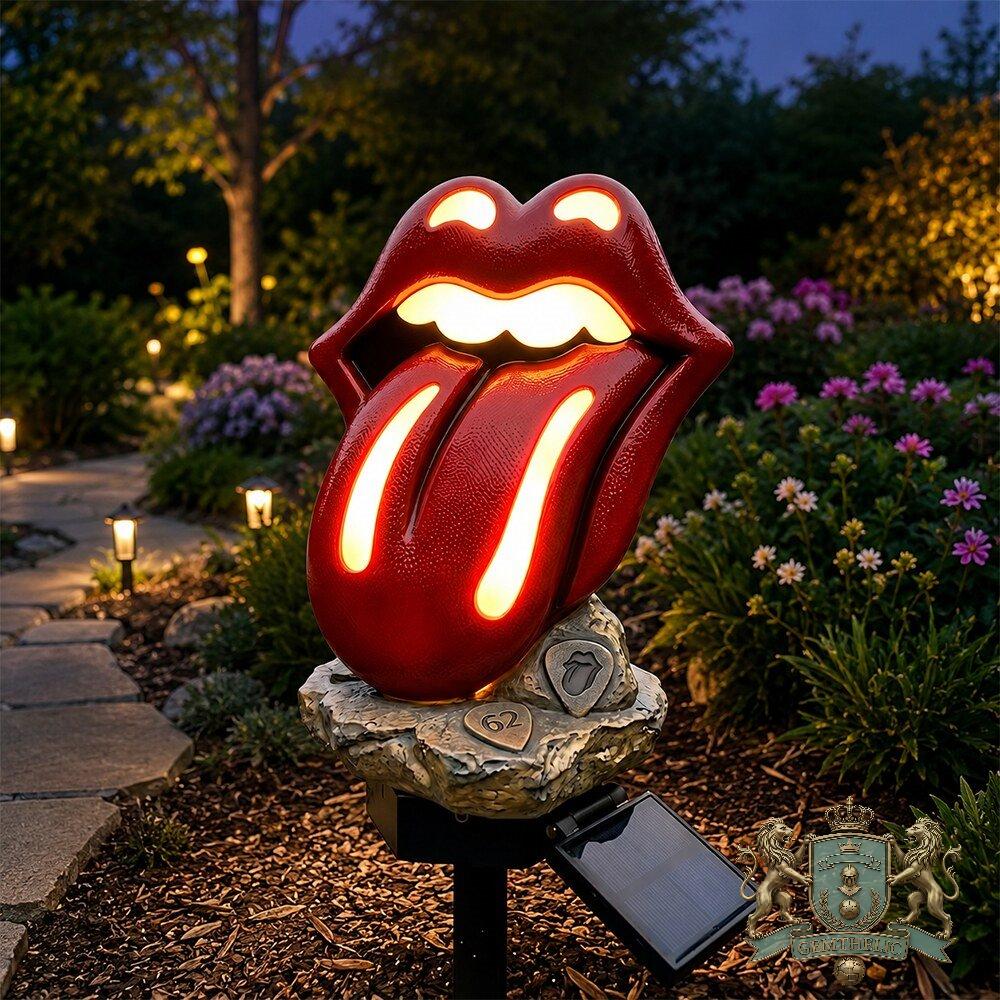 The Rolling Stones 1962 Anniversary Garden Stake - Front View