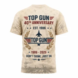 Top Gun Maverick 40th Anniversary T-Shirt