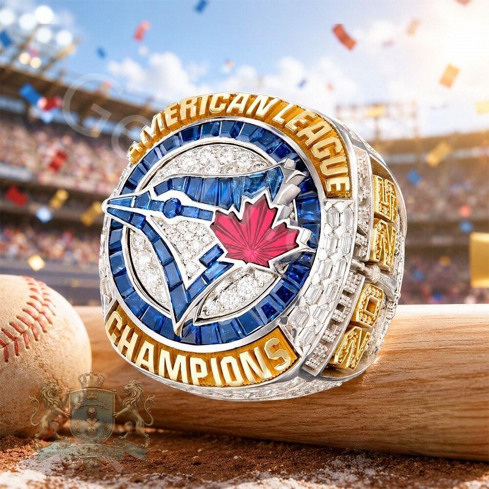Toronto Blue Jays American League Champions Ring - Front View
