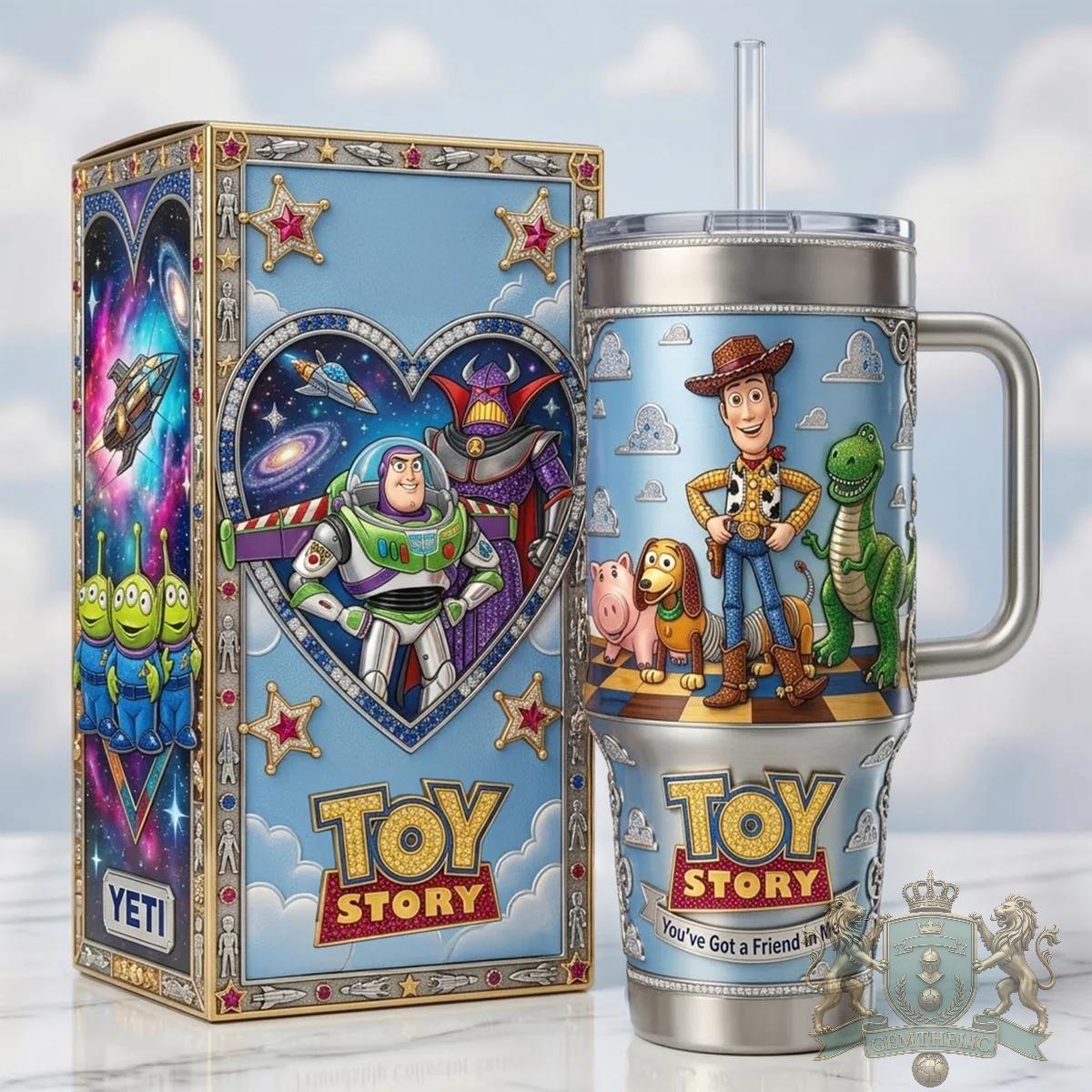 Toy Story Ornate You've Got a Friend in Me Tumbler