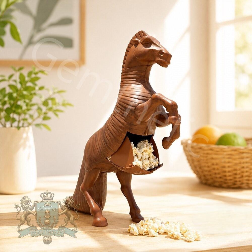 2026 The Odyssey Trojan Horse Popcorn Bucket - Detail View