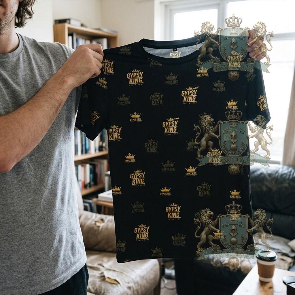 Tyson Fury Gypsy King T-Shirt - Detail View