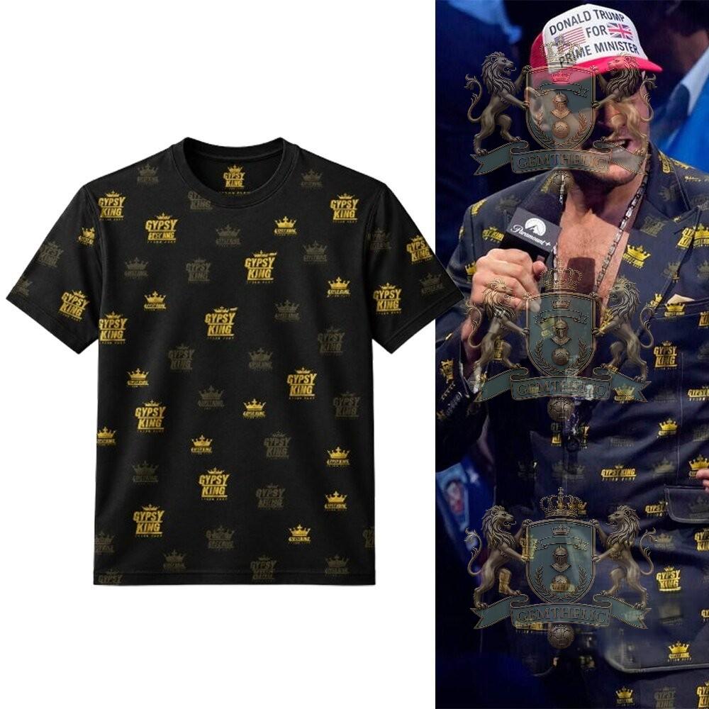 Tyson Fury Gypsy King T-Shirt - Front View