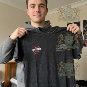 UFC Freedom 250 Topuria Gaethje Undisputed Championship T-Shirt