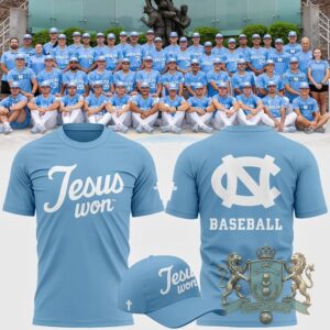 University of North Carolina Tar Heels Jesus won T-Shirt
