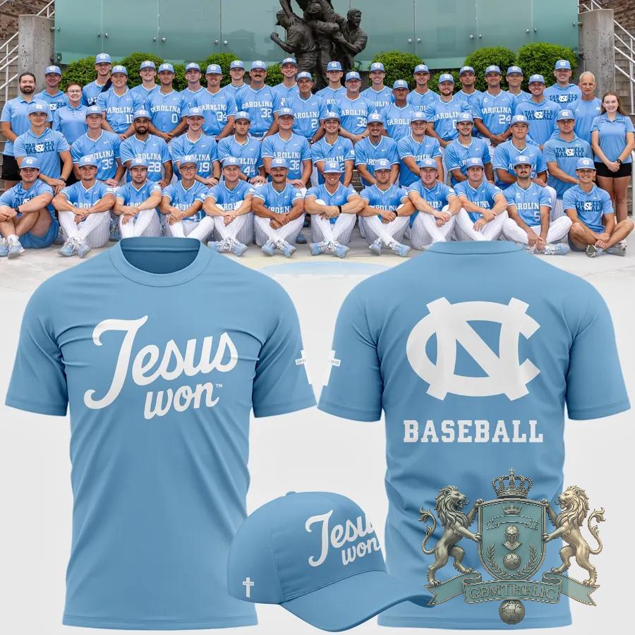 University of North Carolina Tar Heels Jesus won T-Shirt