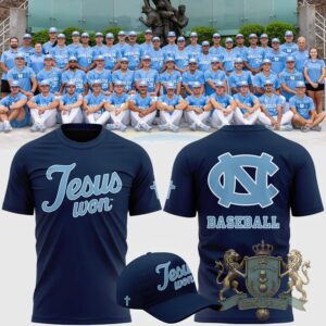 University of North Carolina Tar Heels Jesus won T-Shirt