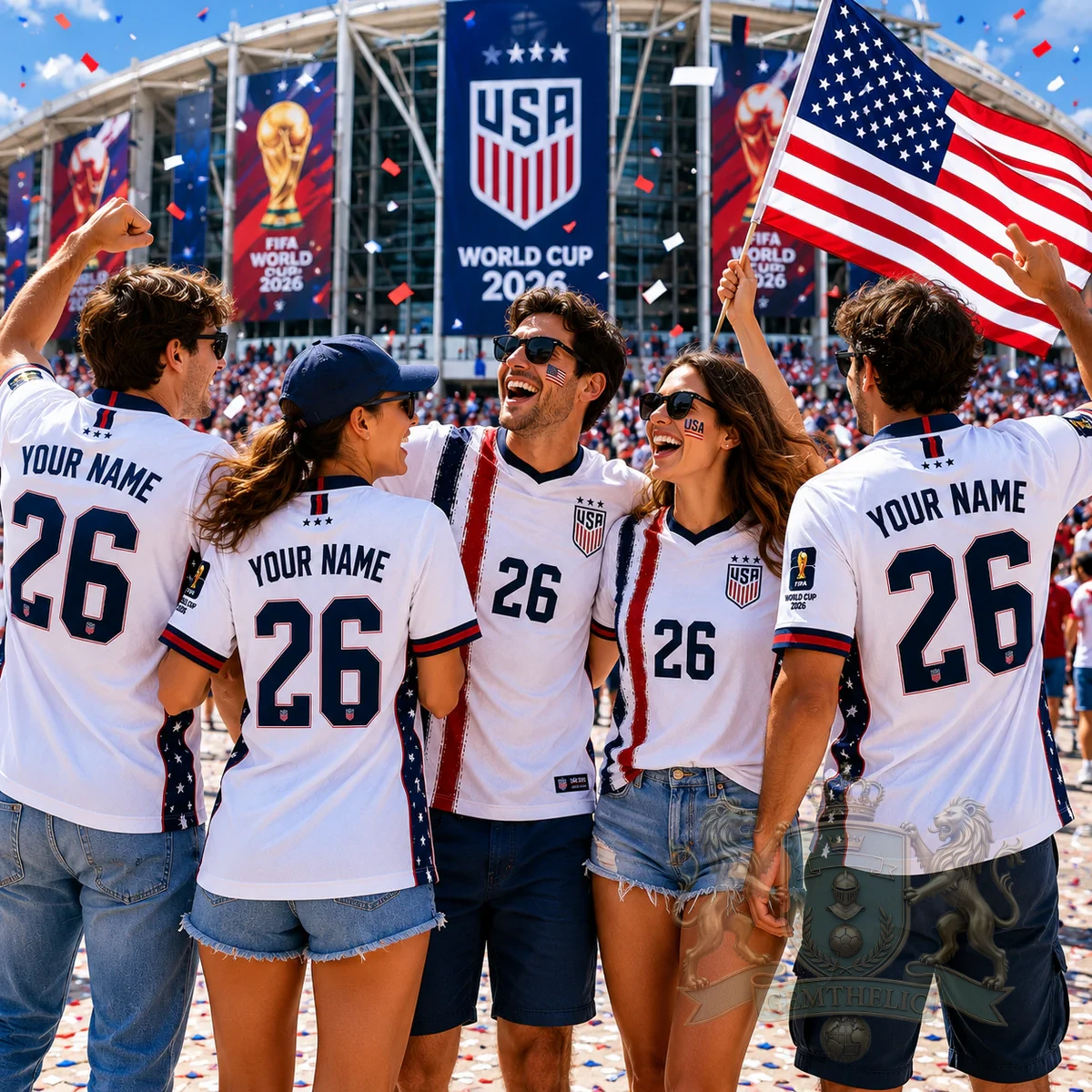 USA National Soccer Team FIFA World Cup 2026 Soccer Jersey