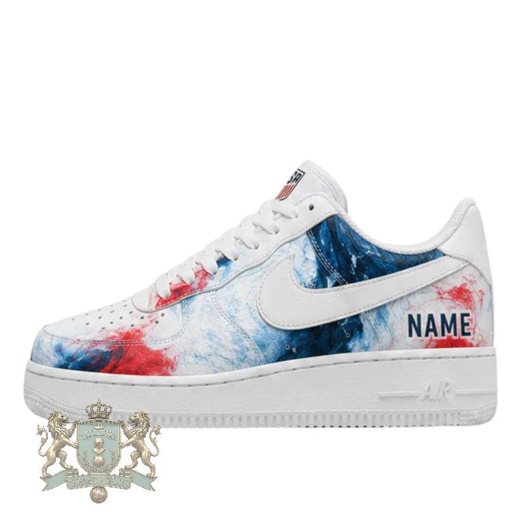 USA Personalized World Cup 2026 Sneakers - Detail View