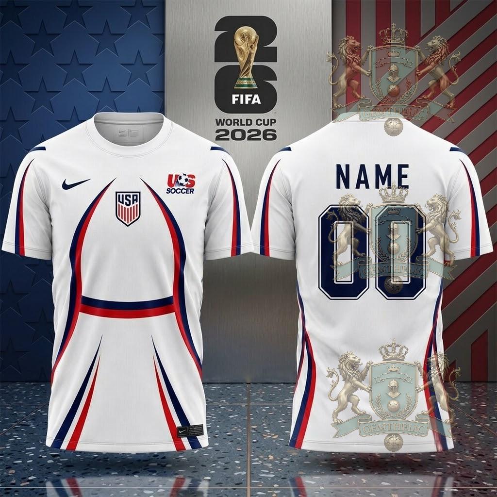 USA Soccer Team FIFA World Cup 2026 T-Shirt