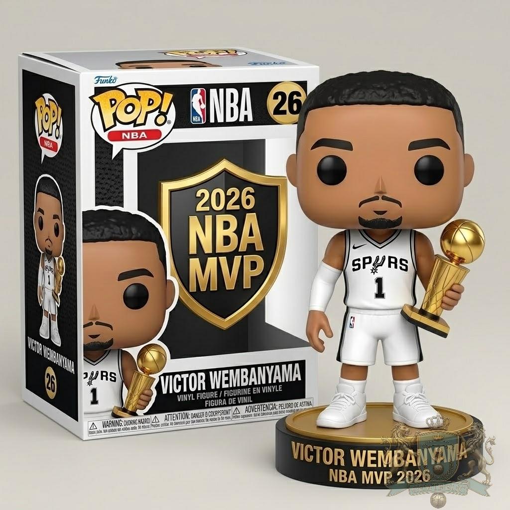 Victor Wembanyama San Antonio Spurs 2026 NBA MVP Funko Pop - Front View