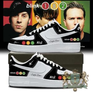 Blink-182 182 Circles Band Logo Custom Sneakers