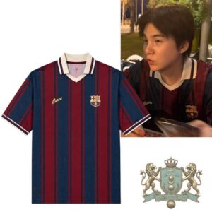BTS Suga FC Barcelona Special Edition Soccer Jersey Shirt