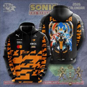 McLaren Sonic The Hedgehog 35th Anniversary 1963 Hoodie