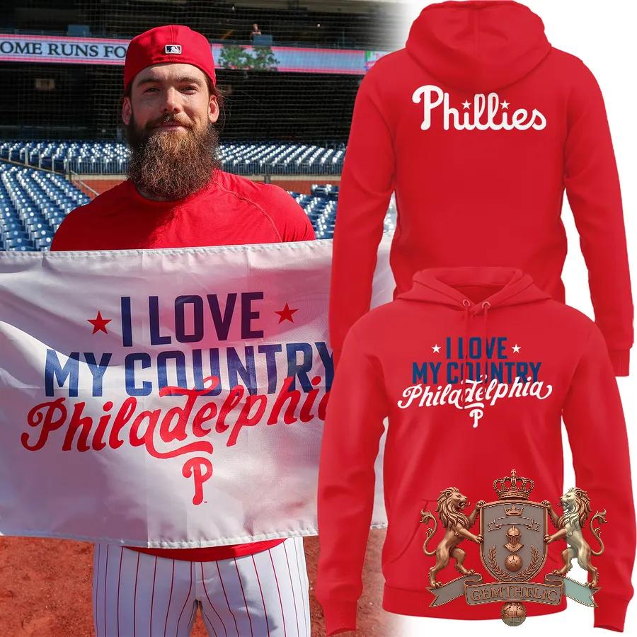 I Love Philadelphia Hoodie - Front View