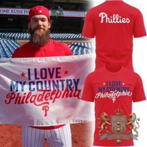 Philadelphia Phillies I Love My Country Philadelphia T-Shirt