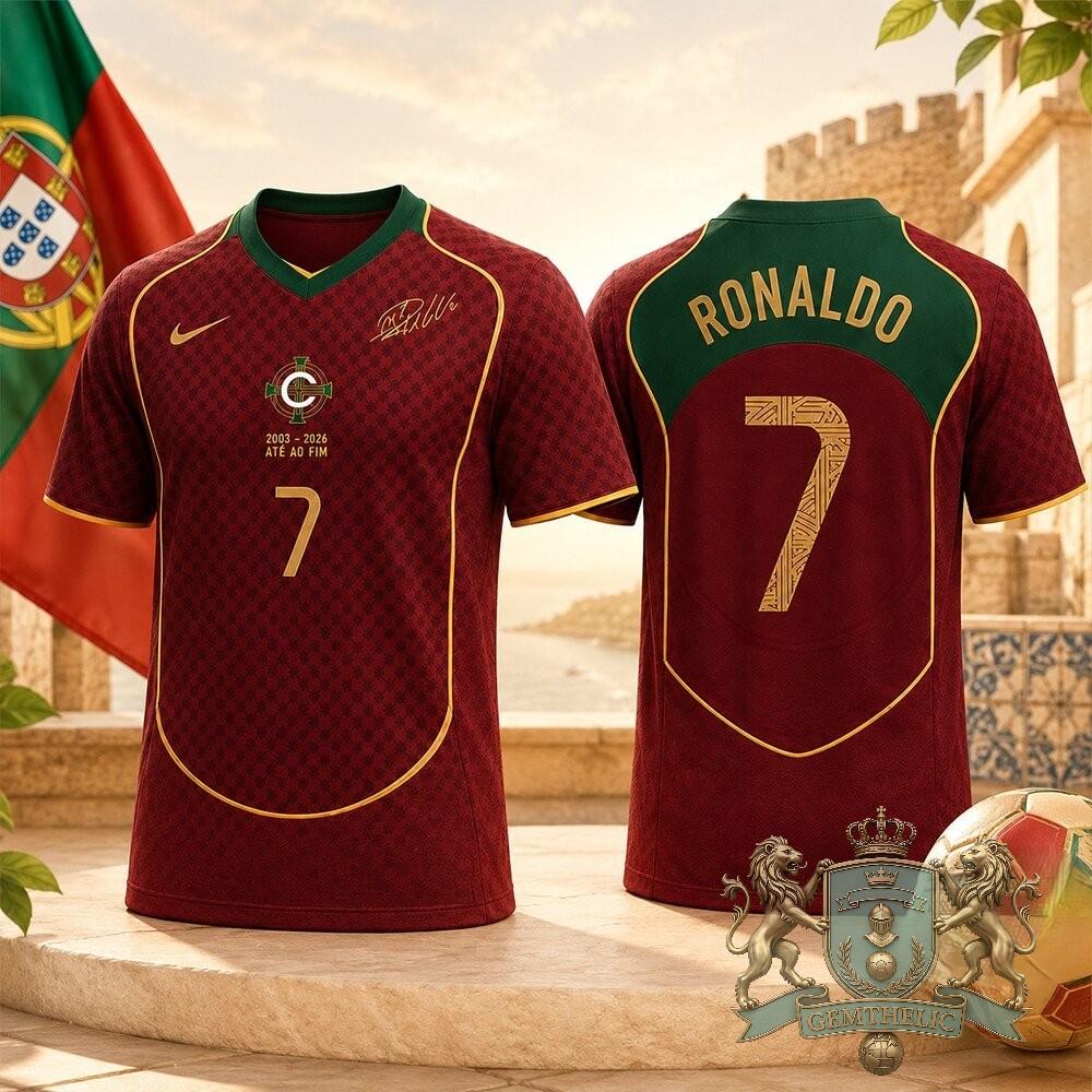 Nike Ronaldo Portugal CR7 Jersey Shirt - Front View