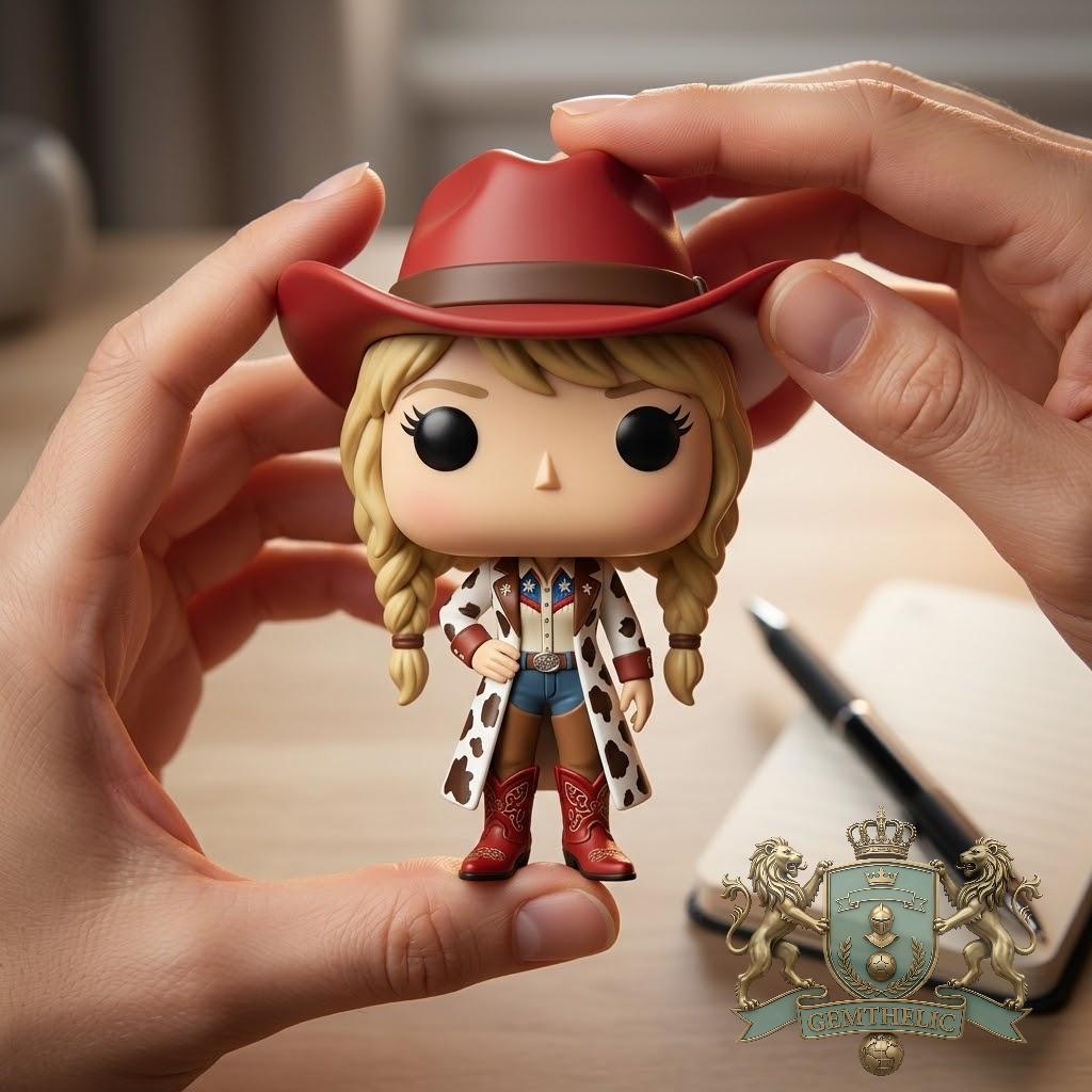 Toy Story Jessie Taylor Swift Cowgirl Funko Pop Figure - Detail View