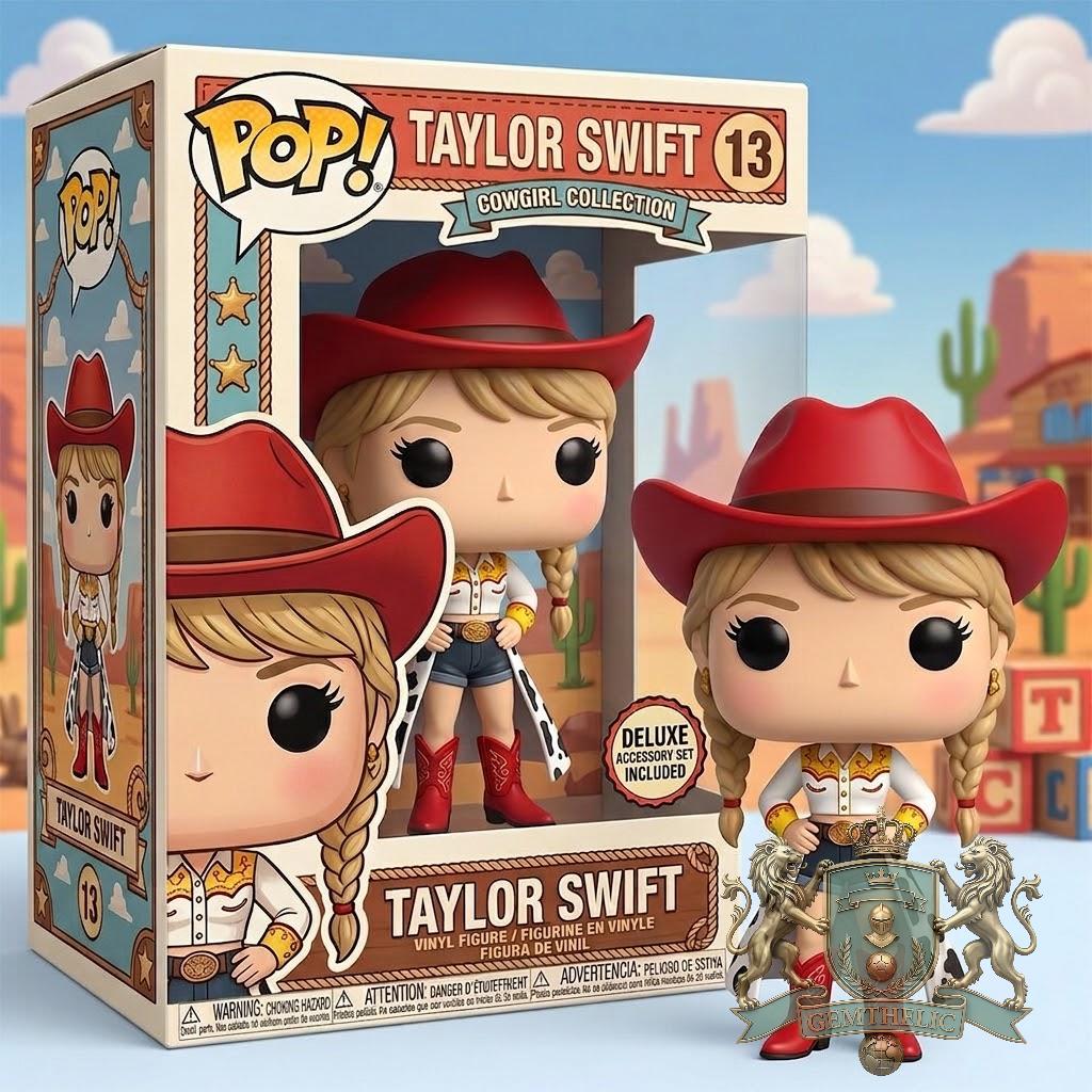 Toy Story Jessie Taylor Swift Cowgirl Funko Pop Figure - Front View
