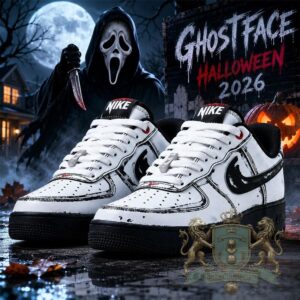 Ghost Face Halloween 2026 Custom Sneakers