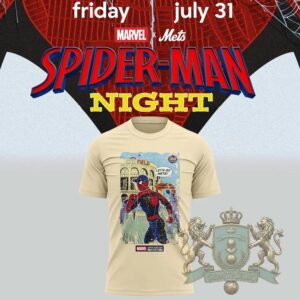 Marvel Spider-Man Mets T-Shirt 2026