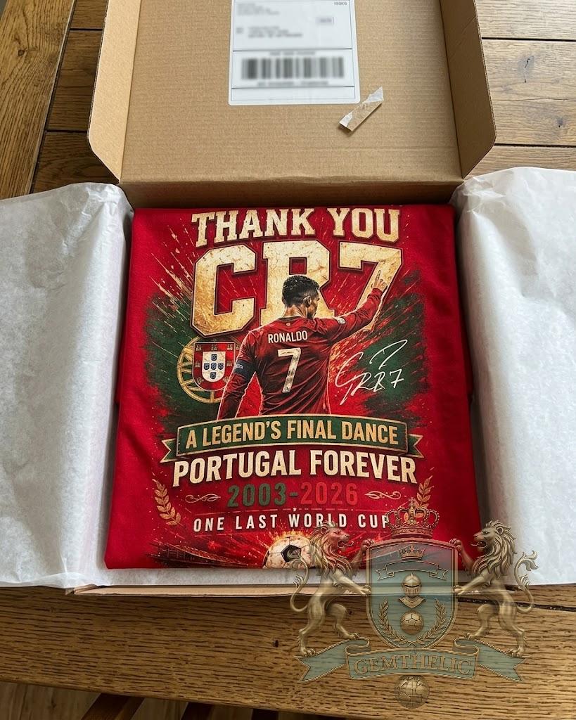 CR7 FiFA World Cup 2026 T-Shirt - Detail View