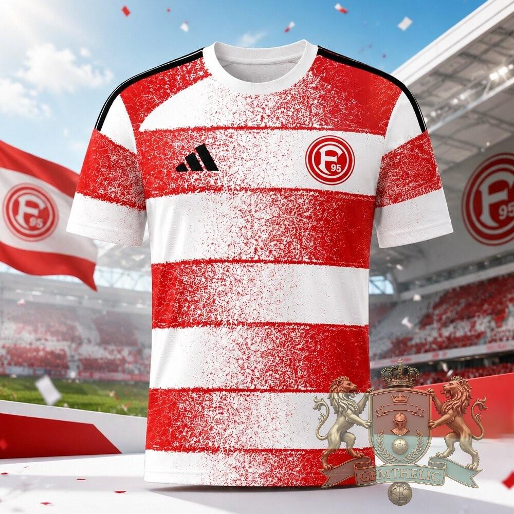 Adidas Fortuna Dusseldorf 2026 27 Home Kit Jersey Shirt