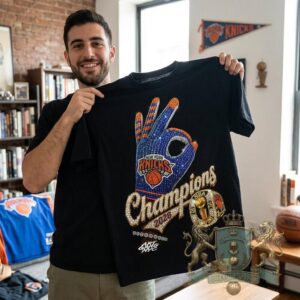 Art Gang NYC New York Knicks 2026 NBA Finals Champions Shirt