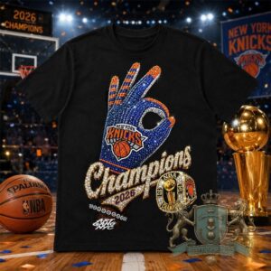 Art Gang NYC New York Knicks 2026 NBA Finals Champions Shirt