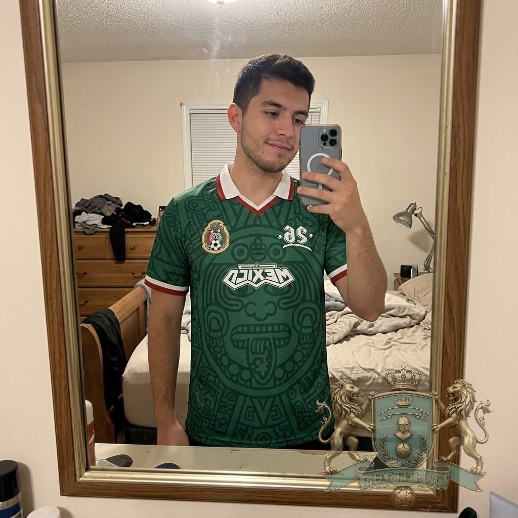 Mexico Class of 26 Soccer Squad Soccer Jersey - Detail View