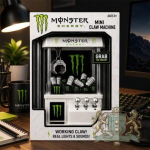 Monster Energy Mini Claw Machine Toy