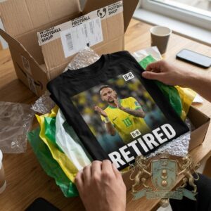 Neymar Jr Brazil Retired Graphic T-Shirt 2026