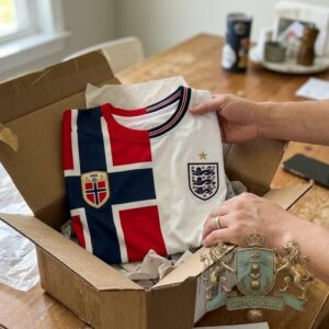 Norway England 2026 World Cup Match Split Football Jersey