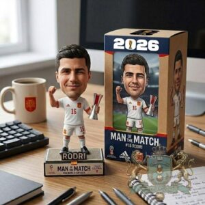 Rodri Spain FIFA World Cup 2026 Man of the Match Bobblehead