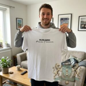 Roland Garros Paris France Tennis Clay Court T-Shirt