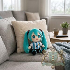 Hatsune Miku Argentina Messi World Cup 2026 Plush Doll