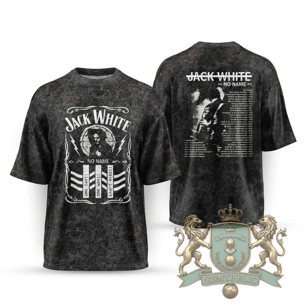 Jack White NO NAME TOUR T-Shirt - Front View