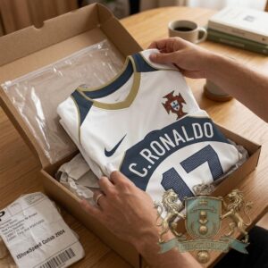 Ishowspeed 2004 Portugal C Ronaldo 17 Away Jersey