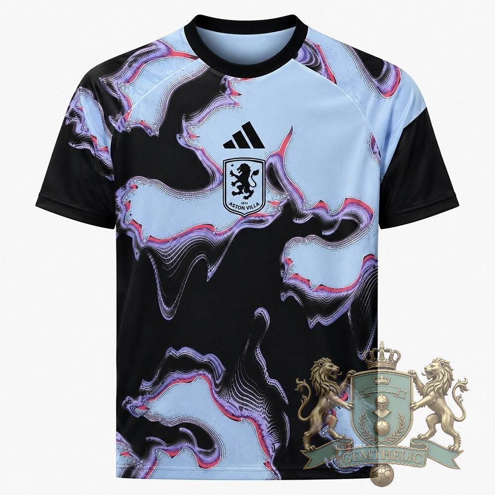 Adidas Aston Villa 2026 27 Pre Match Kit Jersey