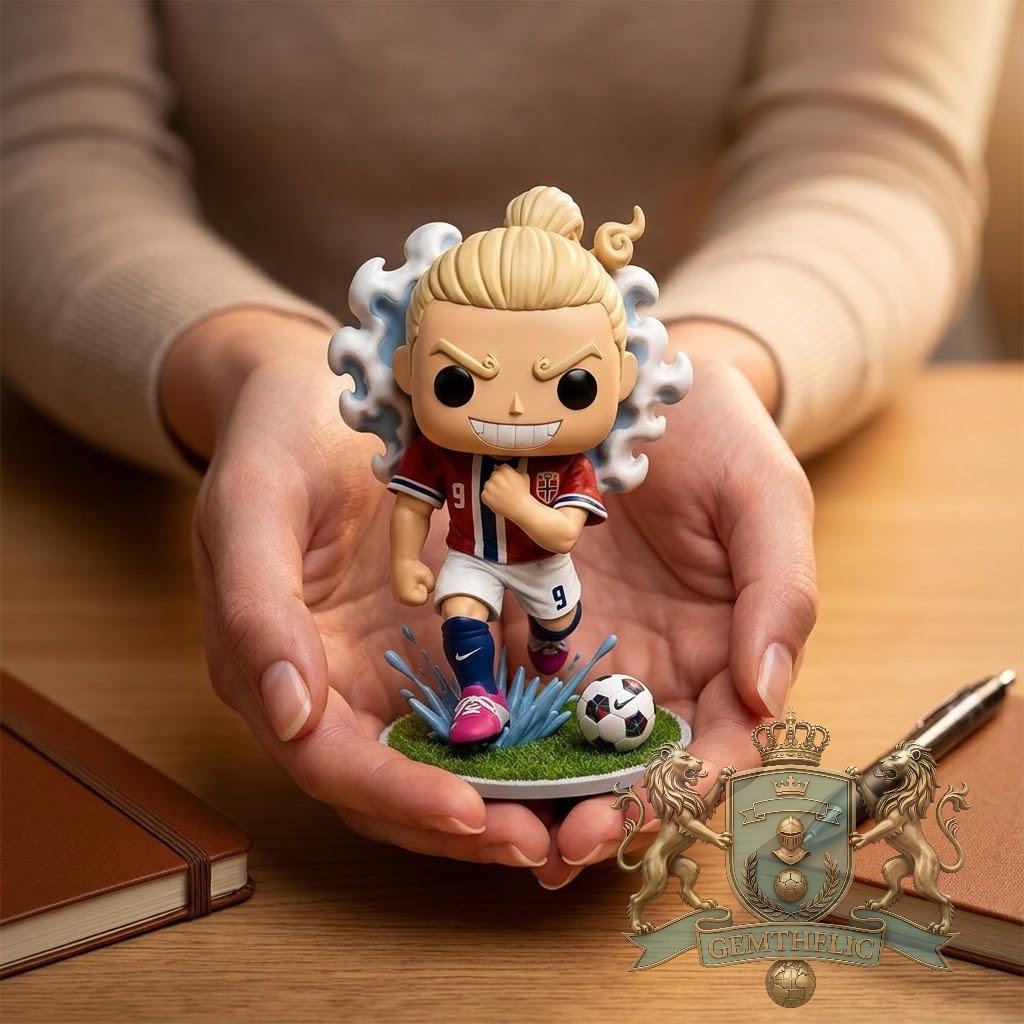 2026 World Cup Norway One Piece Erling D Haaland Funko Pop - Detail View