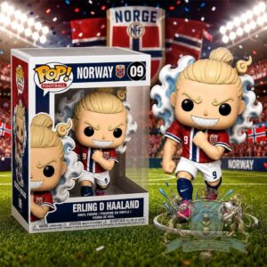 2026 World Cup Norway One Piece Erling D Haaland Funko Pop
