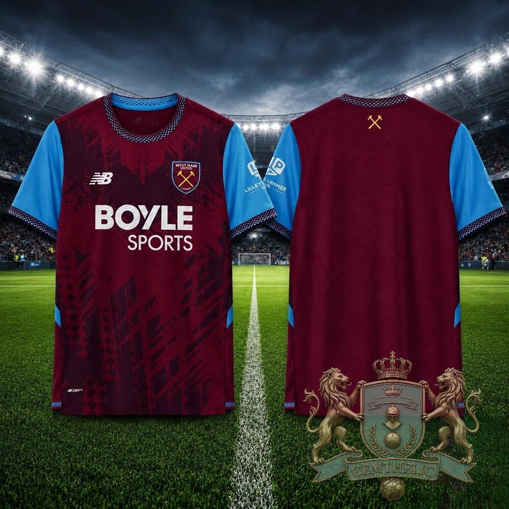 West Ham 2026-27 Elite Home Kit Jersey Shirt