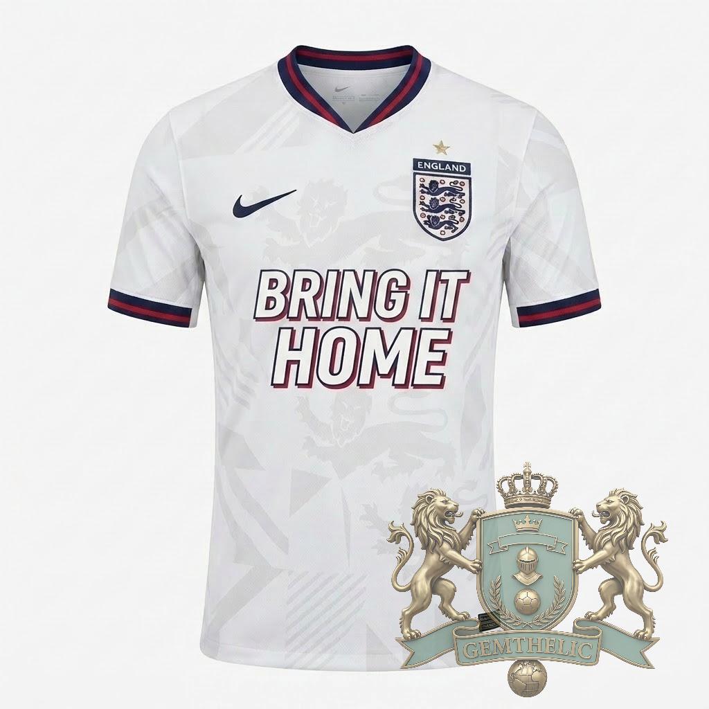 England FIFA World Cup 2026 Champions Bring It Home Jersey - Detail View