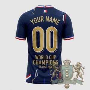 France World Cup 2026 Champions Custom Jersey